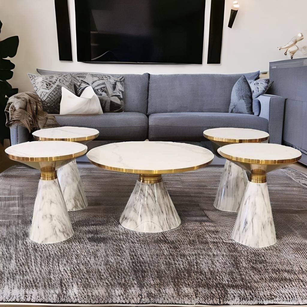 طاولات قهوة وخدمة