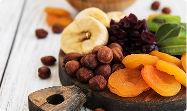 فواكة مجففة