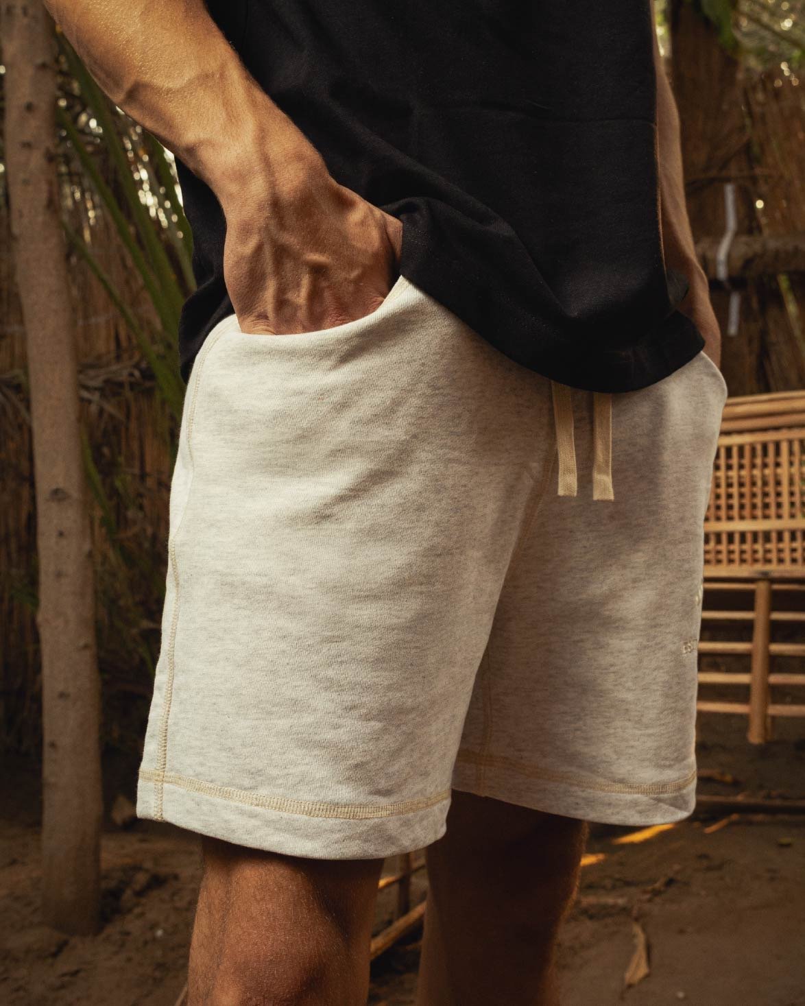 LIGHT GREY SHORT