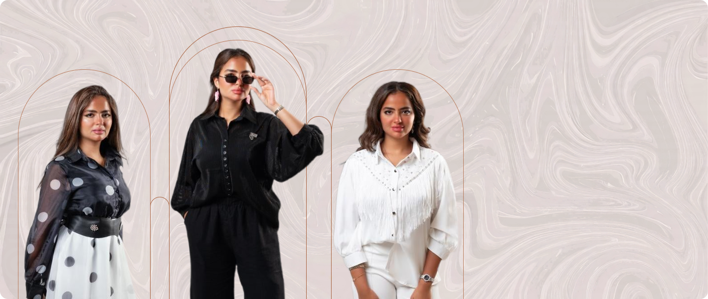 Banner background shape