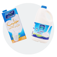 الحليب واللبن