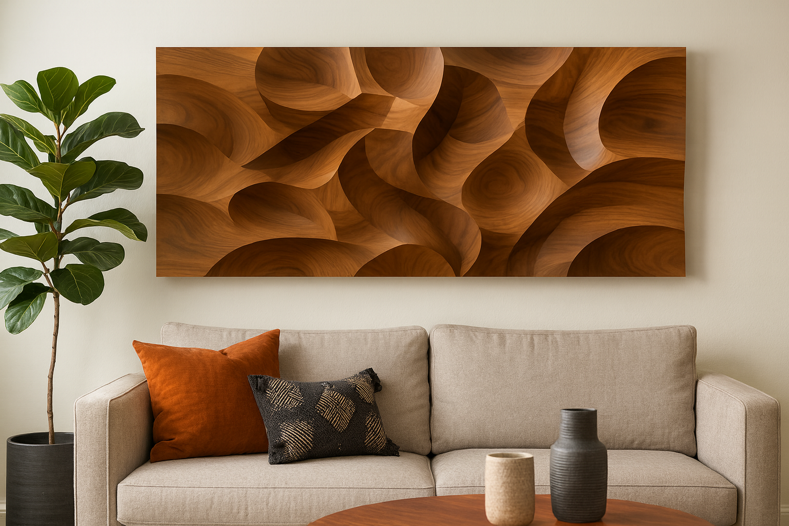 الطبيعة بلمسة فنية.