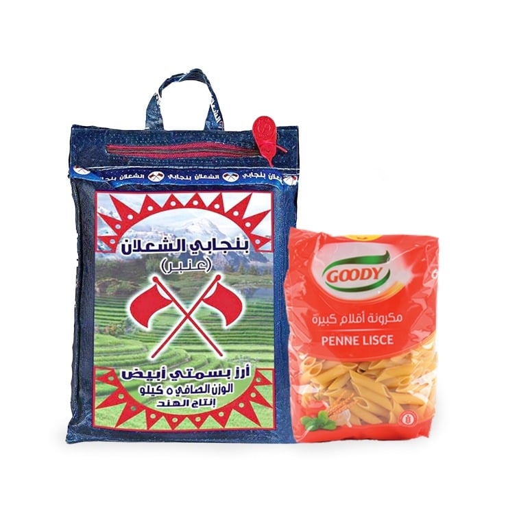 الرز والمكرونة