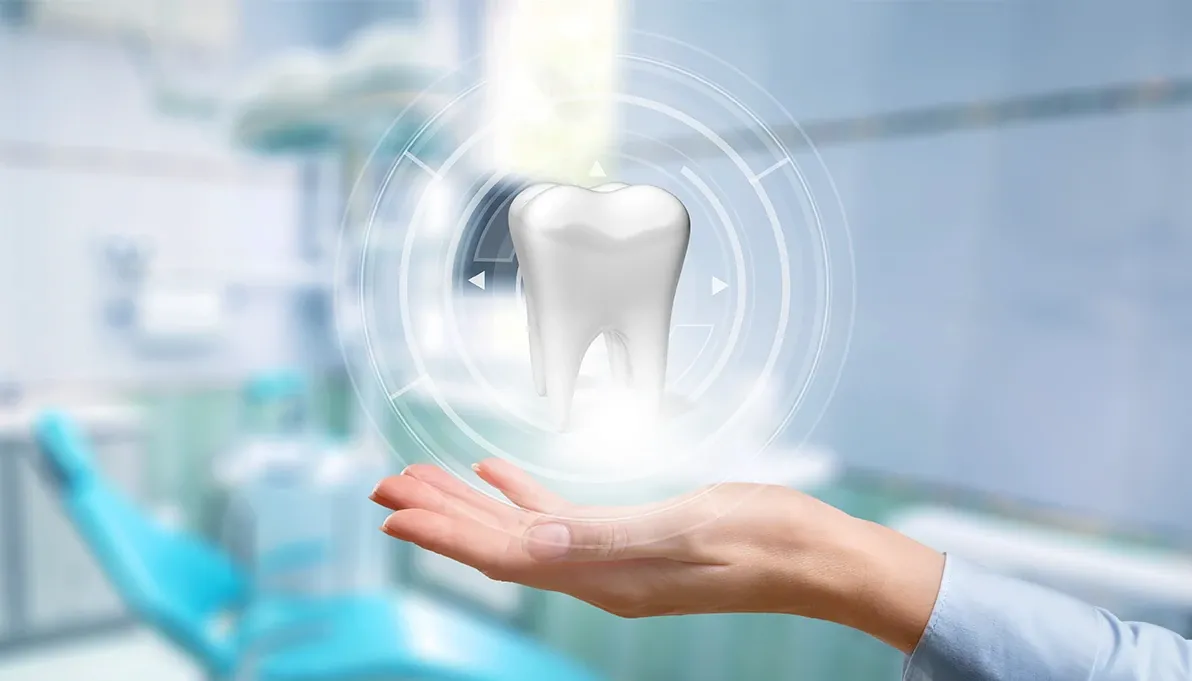 قسم الأسنان: ابتسامة صحية وجميلة.