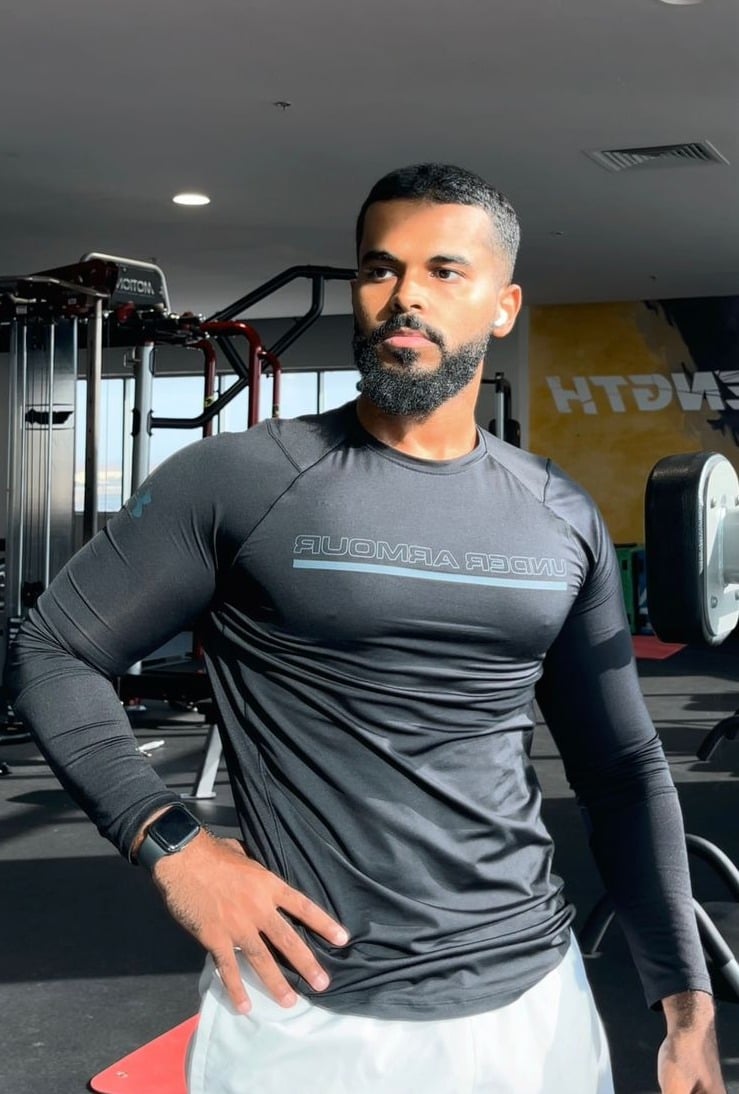 معاذ صيقل - مدرب كمال اجسام