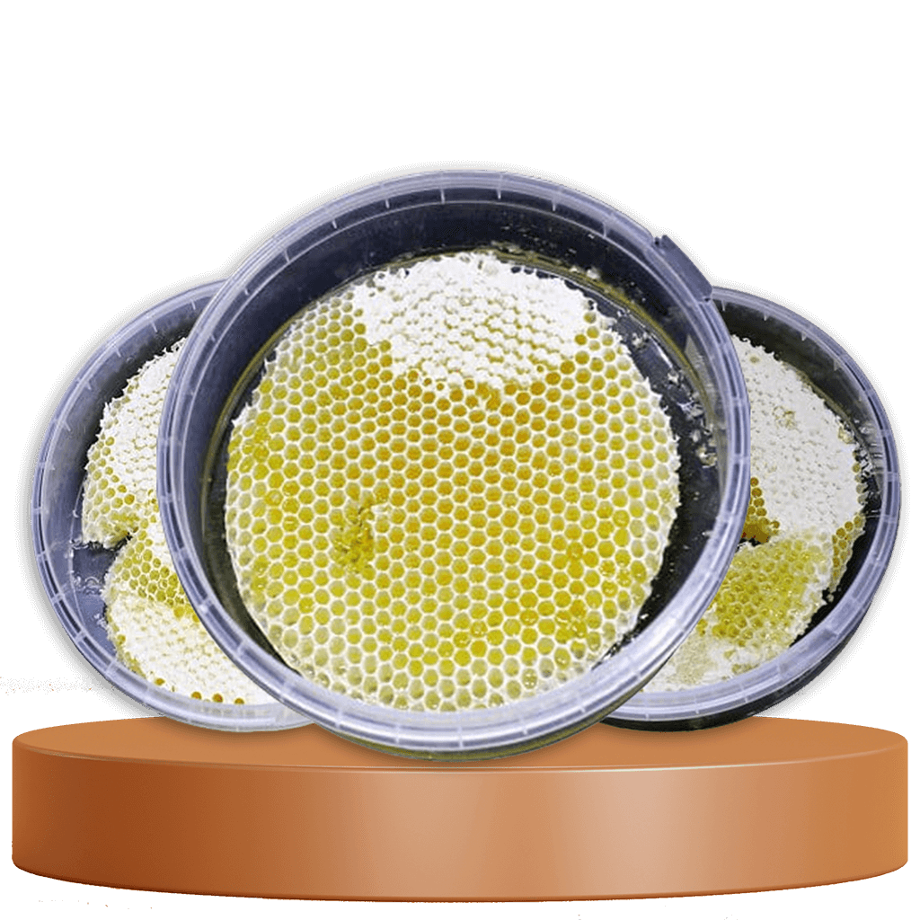 عسل الضهياء بالشمع