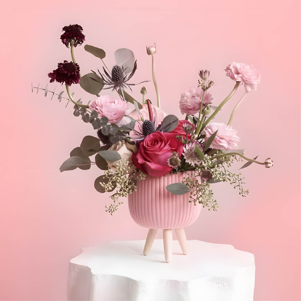 فازات ورد طبيعي