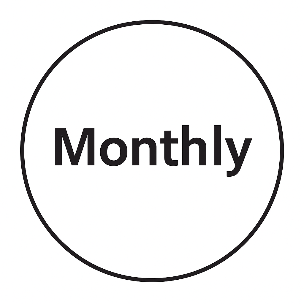 شفافة شهرية