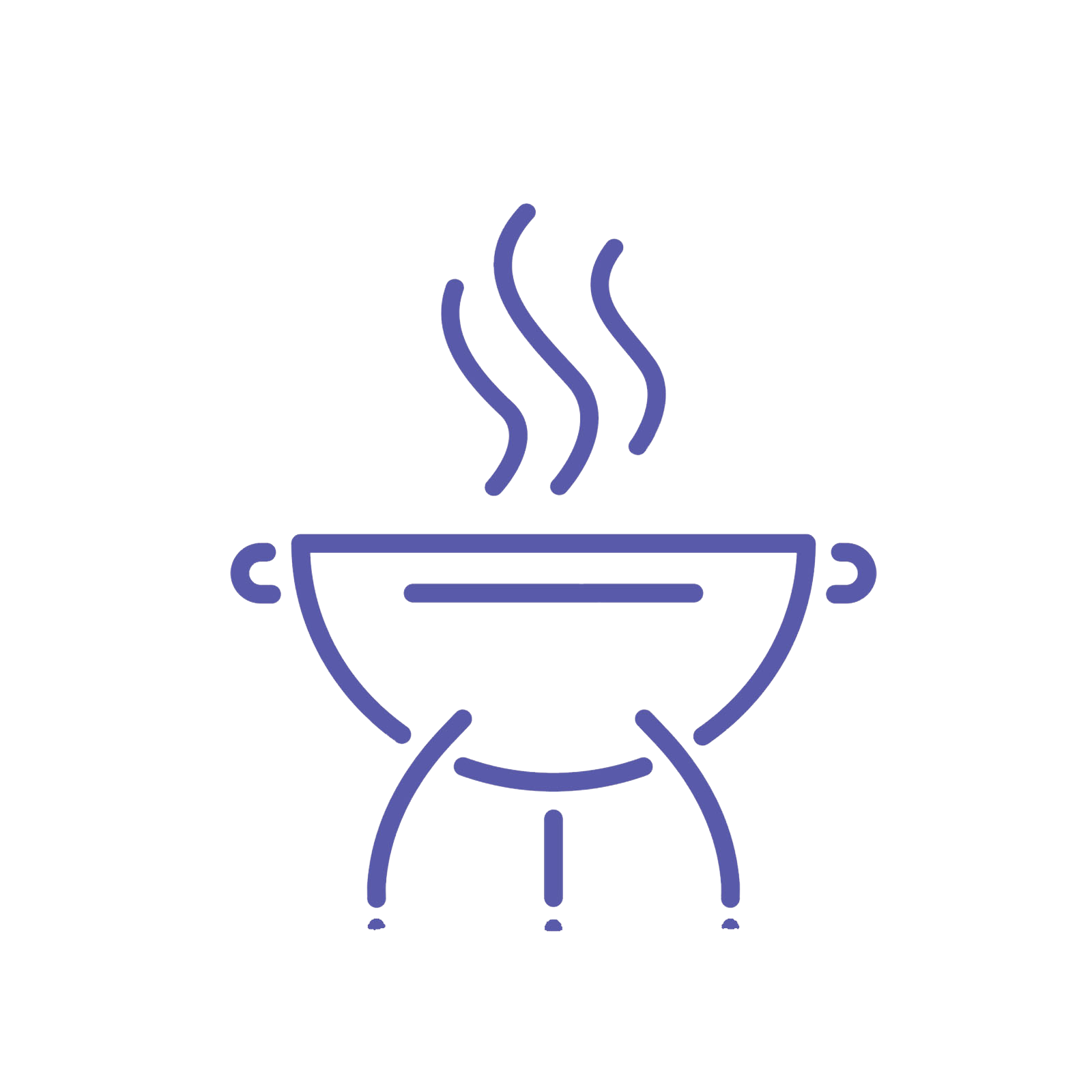 الشواء والغاز