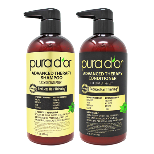 مجموعة شامبو وبلسم العلاج المتقدم من بورا دور