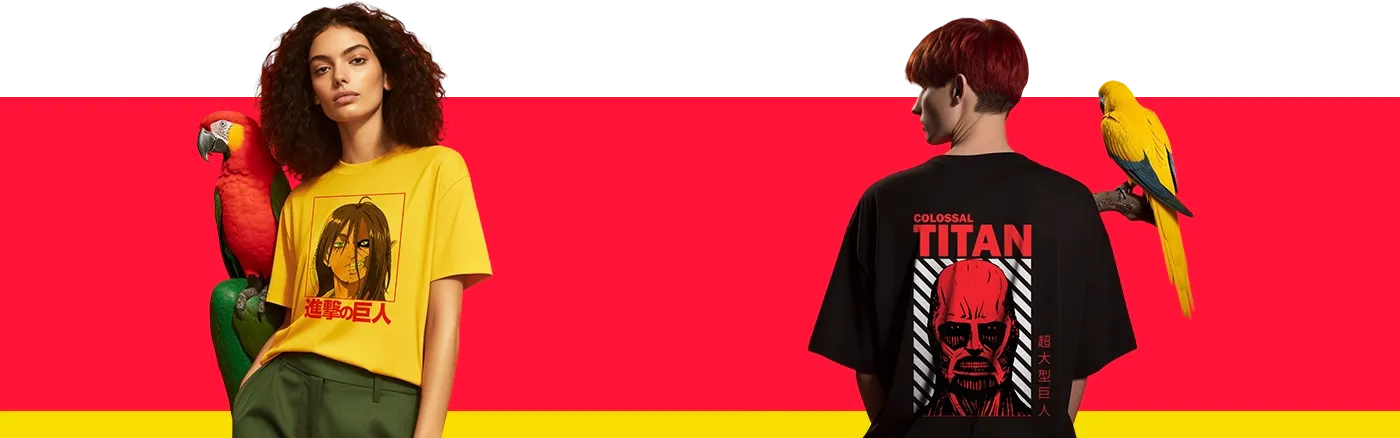 قسم التيشرتات | تيشرتات أنيمي