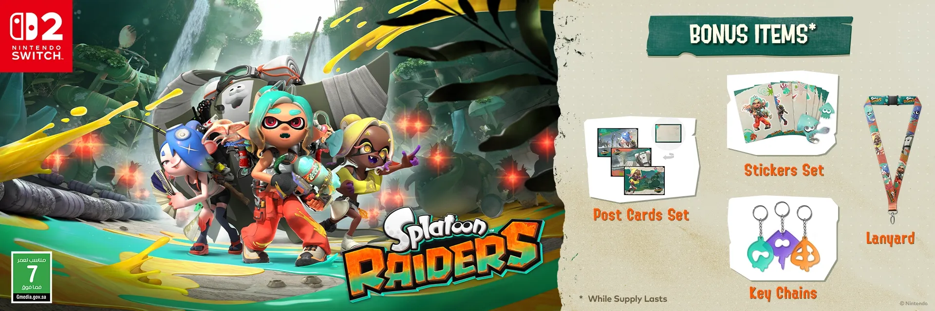Splatoon Raiders :  Available for Pre-Order