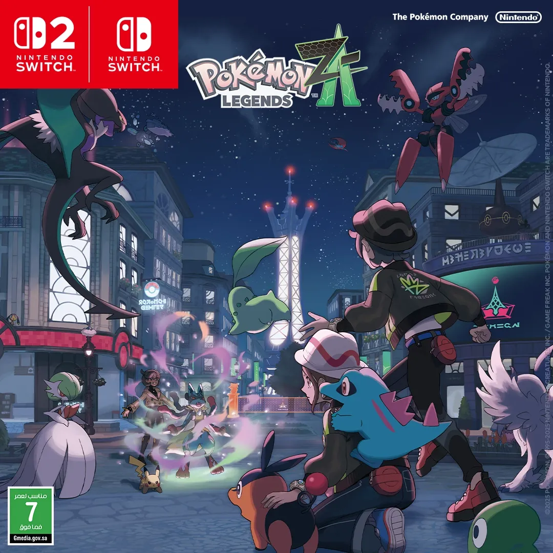 Pokémon Legends: Z-A متوفرة للطلب المسبق