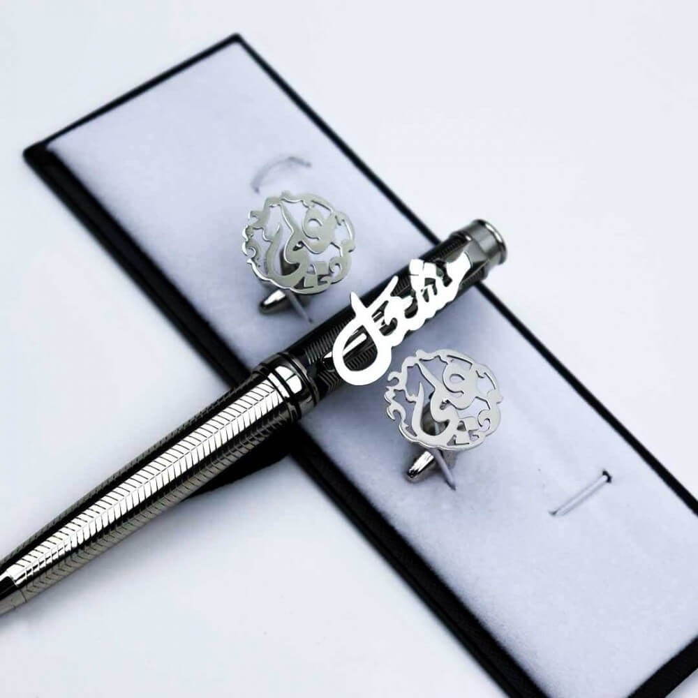 اقلام وكبكات بالاسم