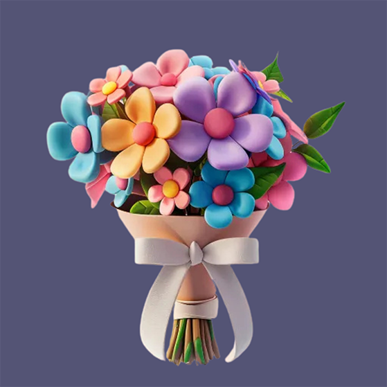 باقات الورد image