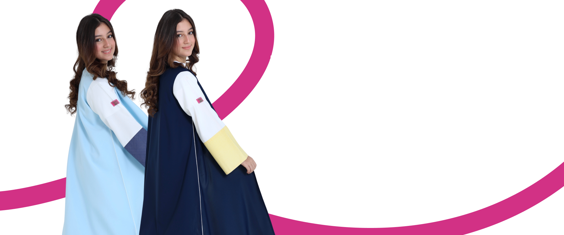 Banner background shape