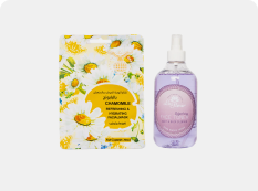 قناع الوجه والمنظفات