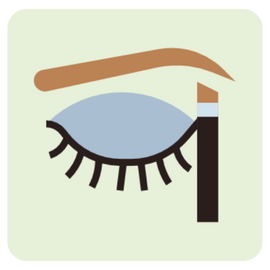 جل وبودرة الحواجب