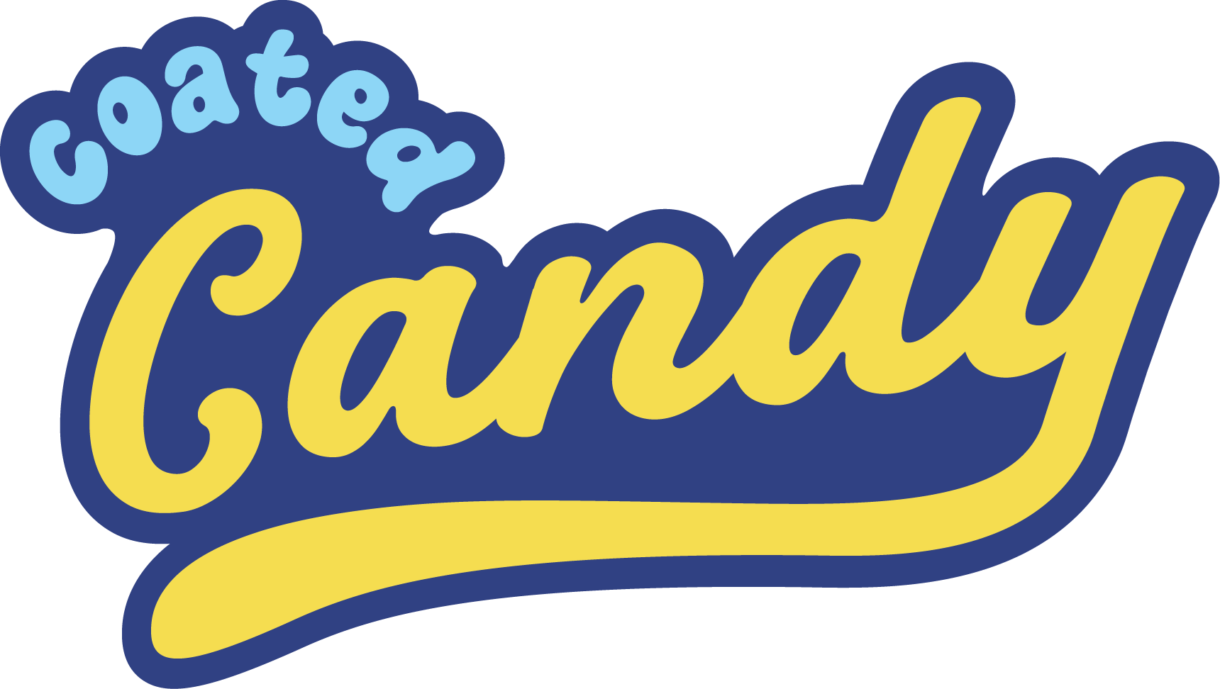 coated candy Logo