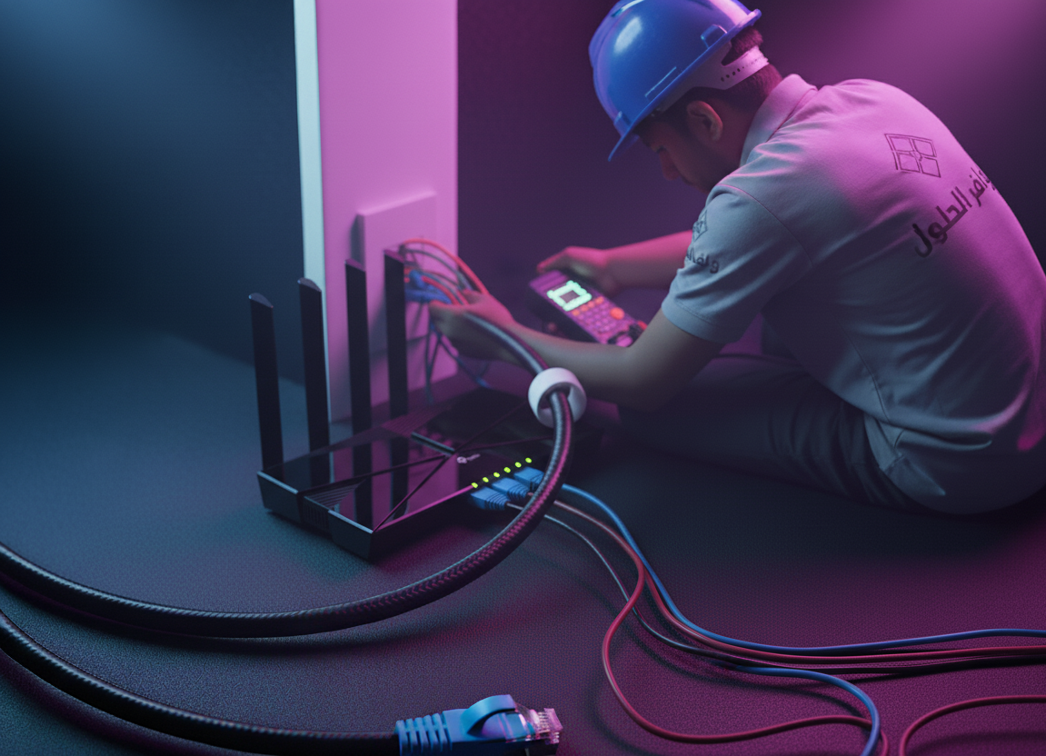 صيانة شبكات الانترنت