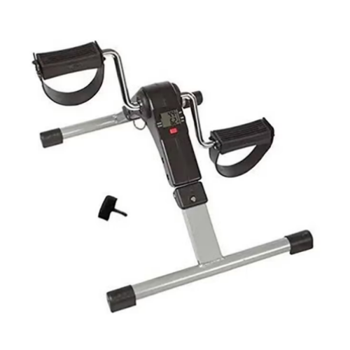 دراجة تمارين ميني محمولة بمقاومة قابلة للتعديل - جهاز رياضي منزلي