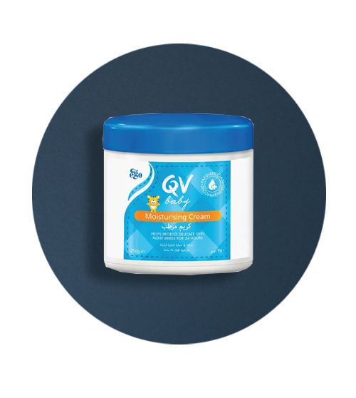 ترطيب بشرة الطفل