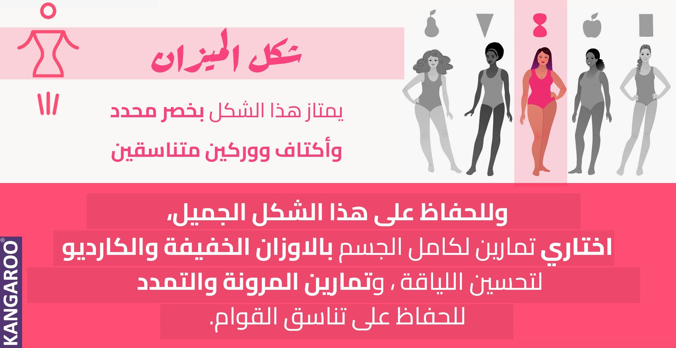شكل الساعة الرملية