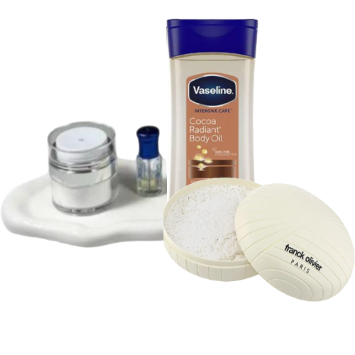 فرانك اوليفر - مجموعة بودرة الجسم ومسك ابيض