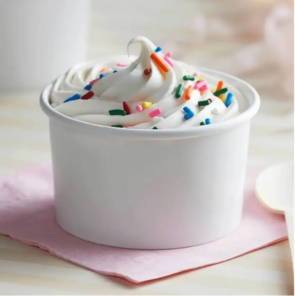 أكواب الآيسكريم والشكولاتة