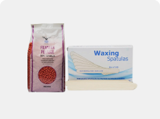 شمع الجسم ومستلزمات إزالة الشعر بالشمع