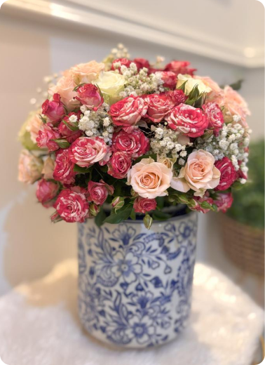 باقات وفازات انيقة