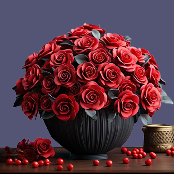 الورد الأحمر image