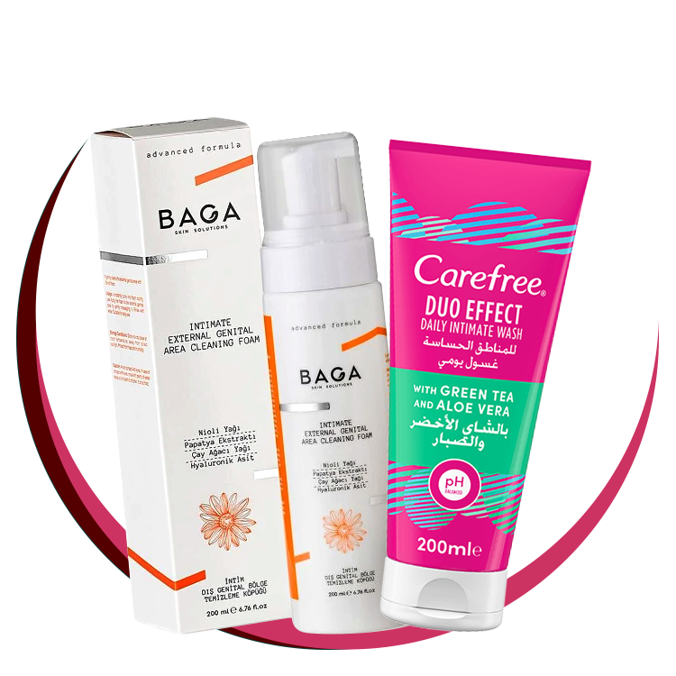 العناية بالمناطق الحساسة