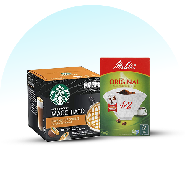 كبسولات وفلاتر قهوه