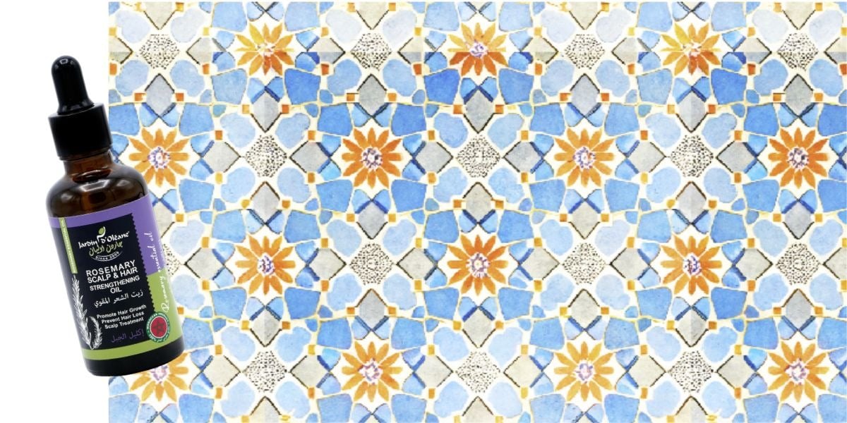 زيت إكليل الجبل للشعر