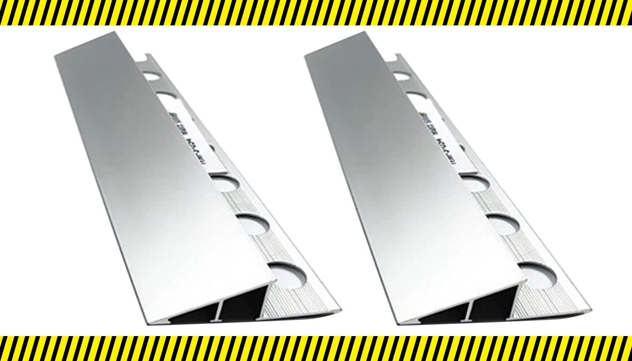 زاوية بلاط ريمب المنيوم
