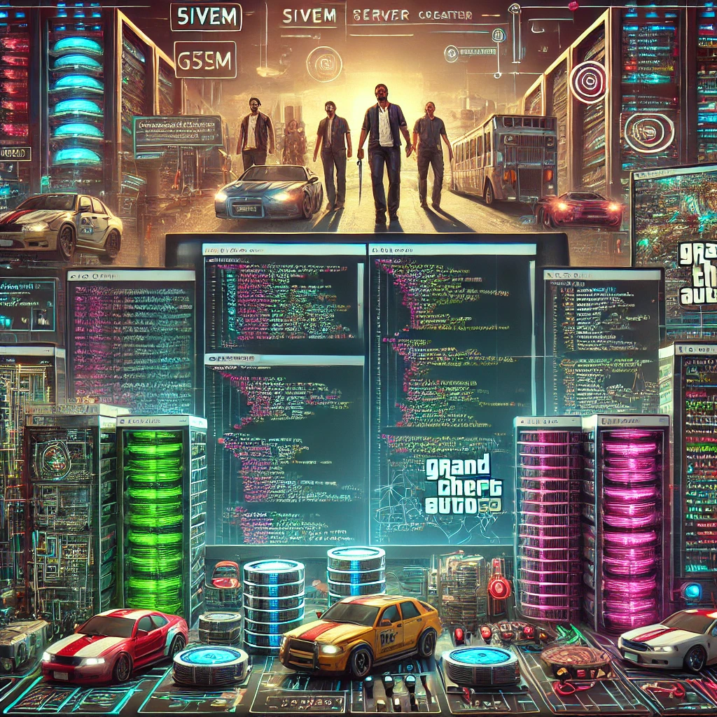 انشاء سيرفر فايف ام