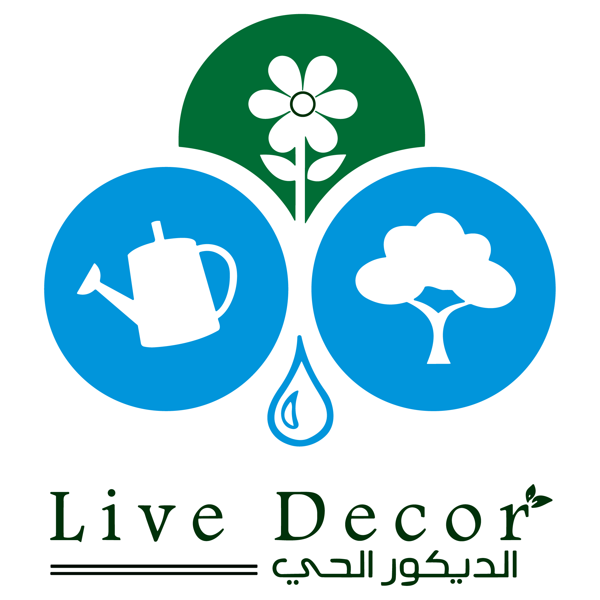 الديكور الحي