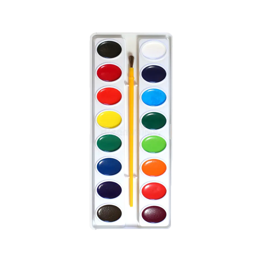 ألوان مائية