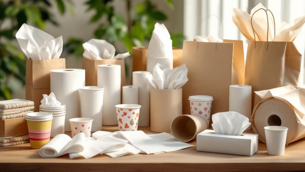 المنتجات الورقية