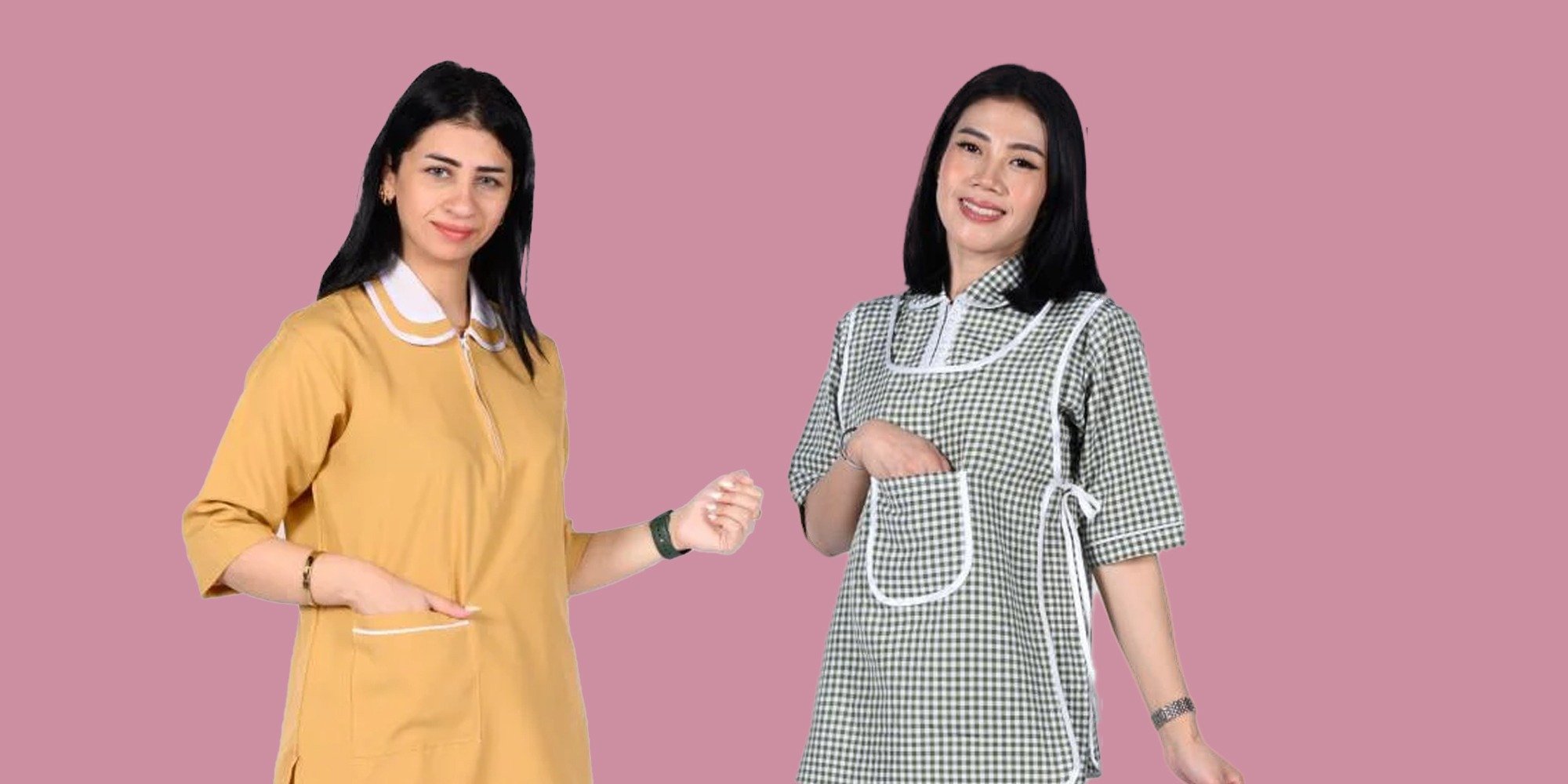 ازياء عاملات مقاسات صغيرة