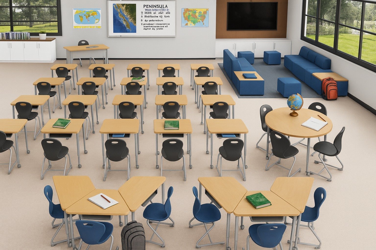 الاثاث المدرسي