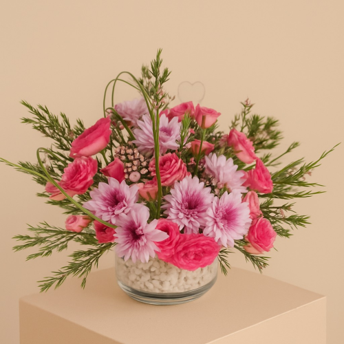 فازات ورد طبيعية