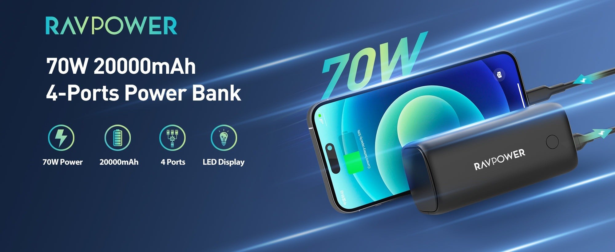 منصة شحن من شركة راف باور