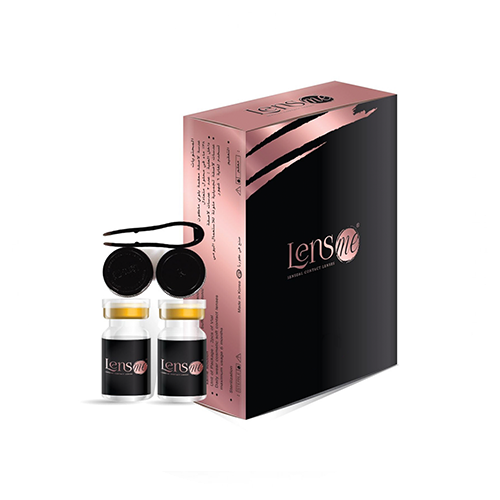 العدسات الملونة