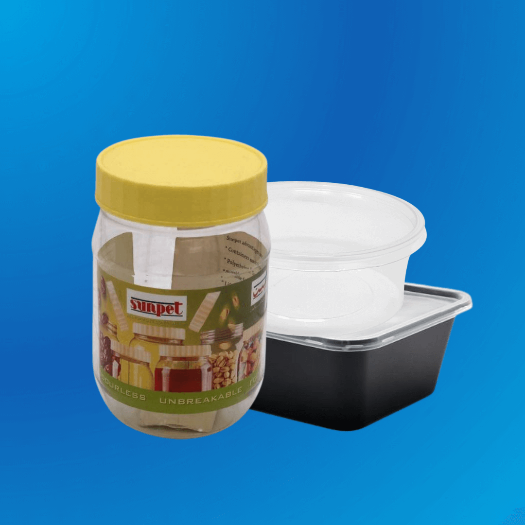 علب بلاستيك