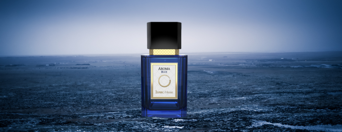 Banner AROMA BLUE
