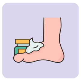 العناية بالقدمين