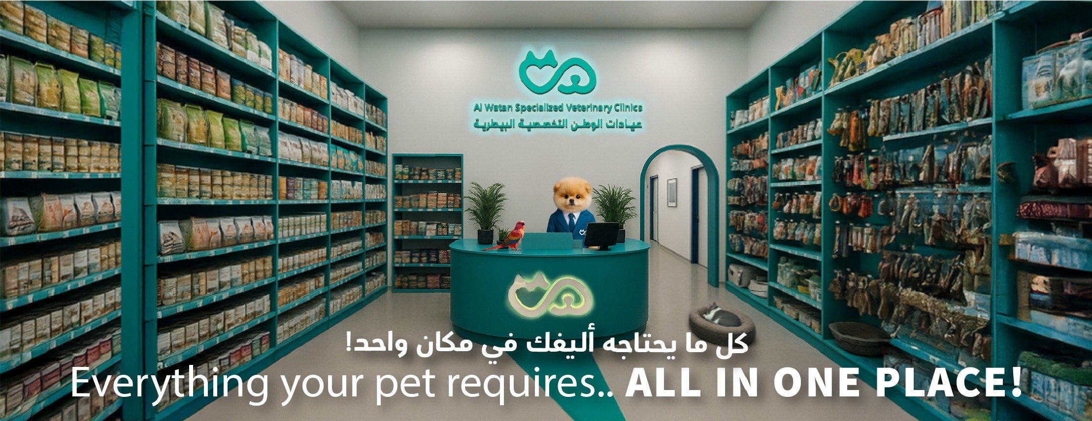 عيادات الوطن التخصصية البيطرية image-slider-0
