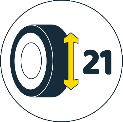 اطارات مقاس 21